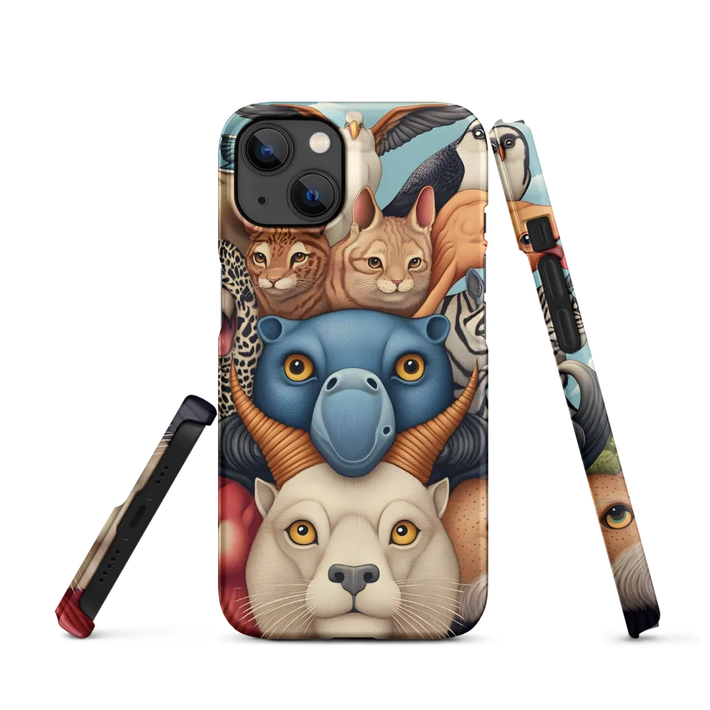 Harmonious Echoes of Wildlife | Phone Case |  13 | Snap Case | Matte