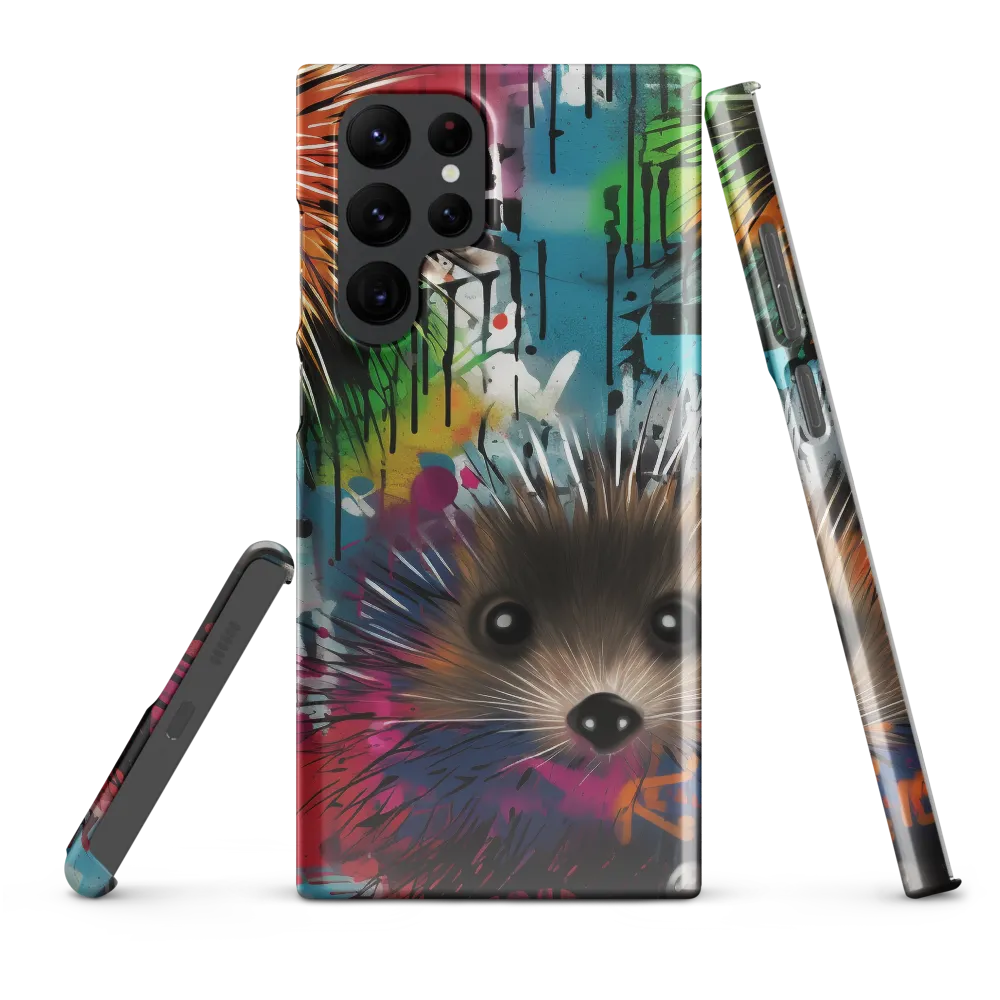 Whimsical Hedgehogs in a Kaleidoscopic Wonderland