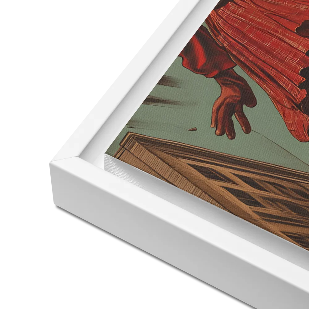 Flight of the Urban Dreamer | Canvas with White Frame | 16″×20″