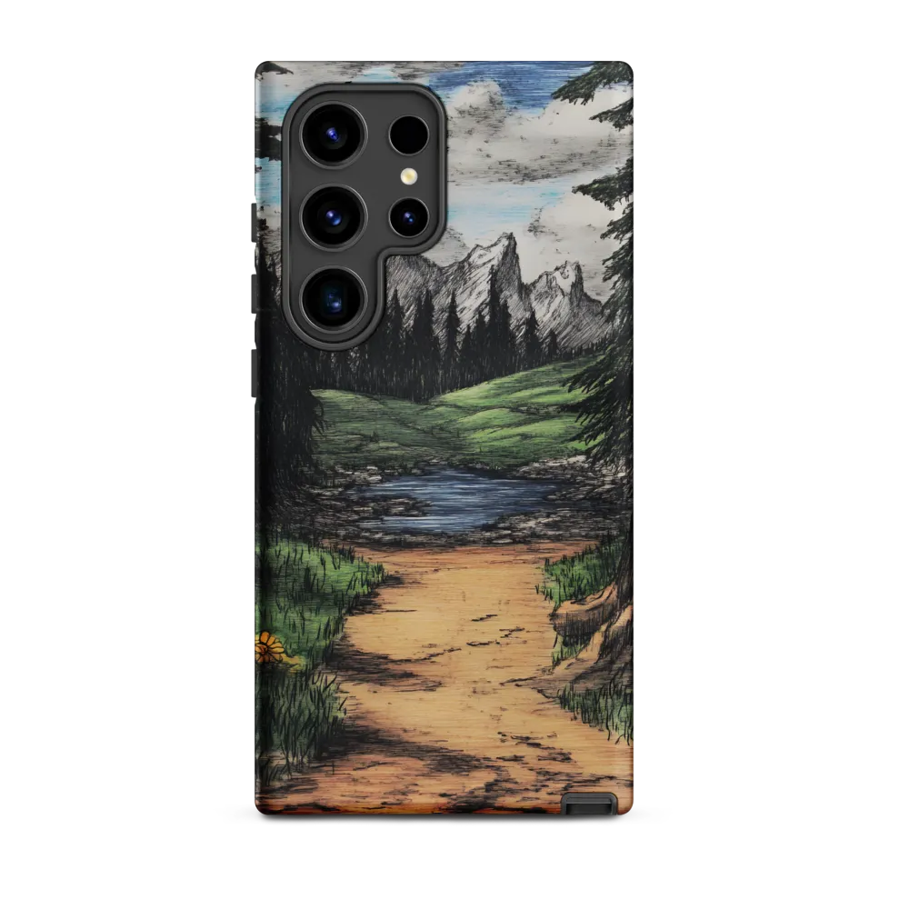 Pathway to Serenity | Phone Case |  S24 Ultra | Tough Case | Matte