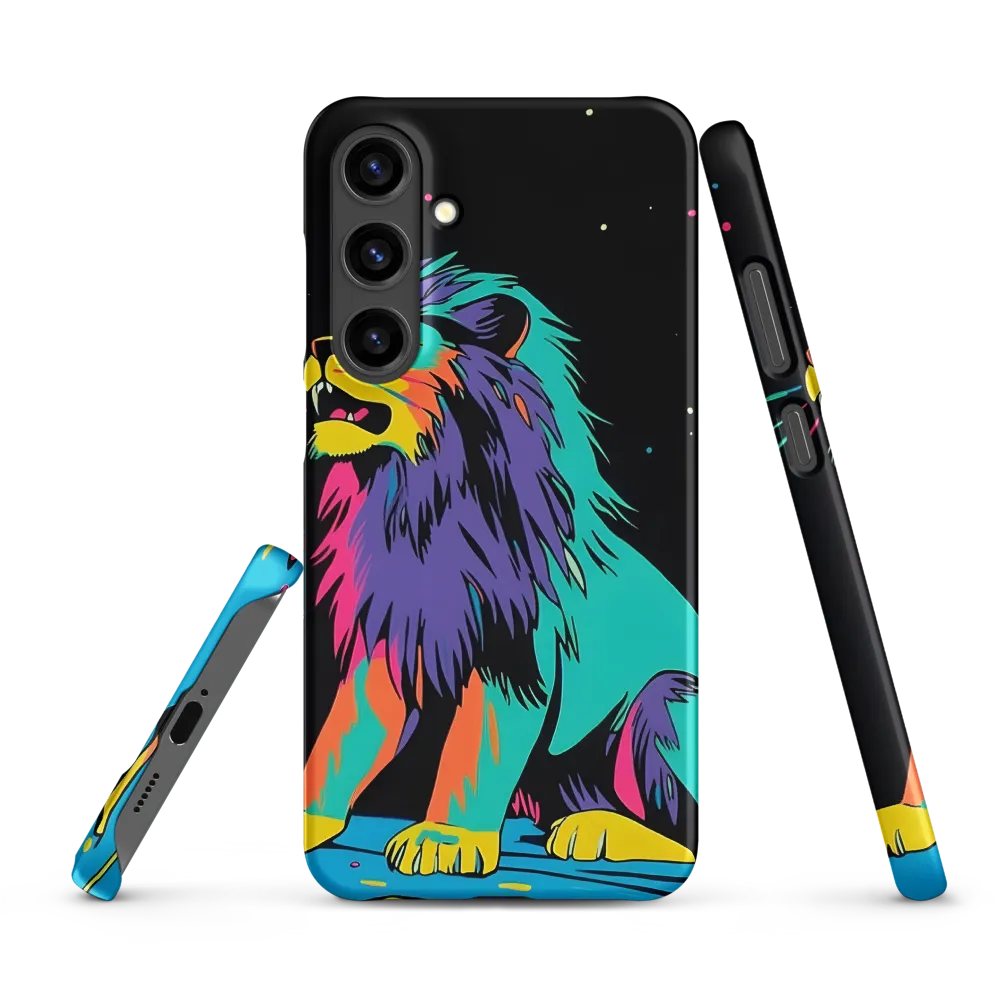 Roaring Colors: The Neon Lion