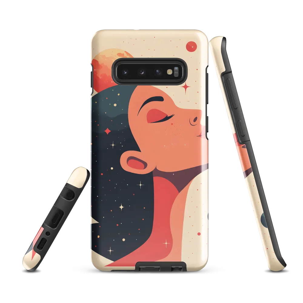 Celestial Serenity | Phone Case |  S10 Plus | Tough Case | Glossy