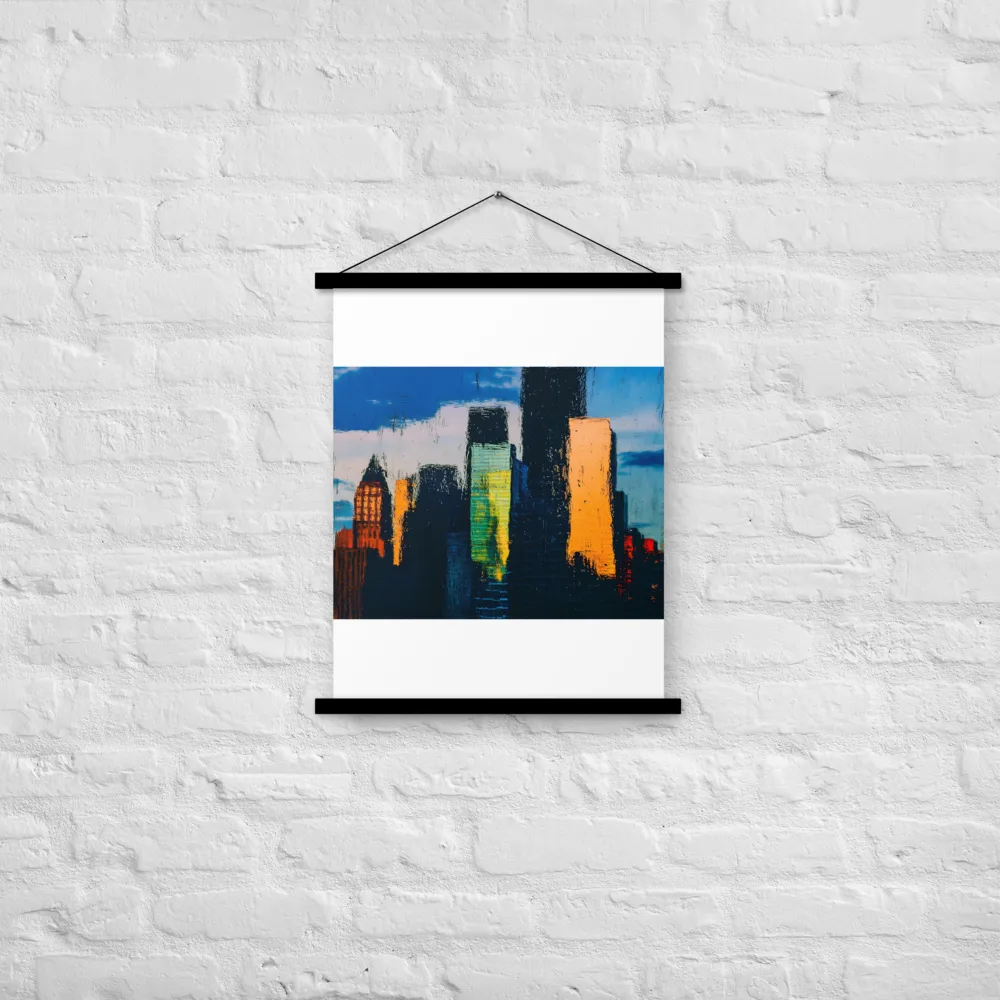 Reflections of Tranquility | Poster With Black Wood Hanger | 18″×24″