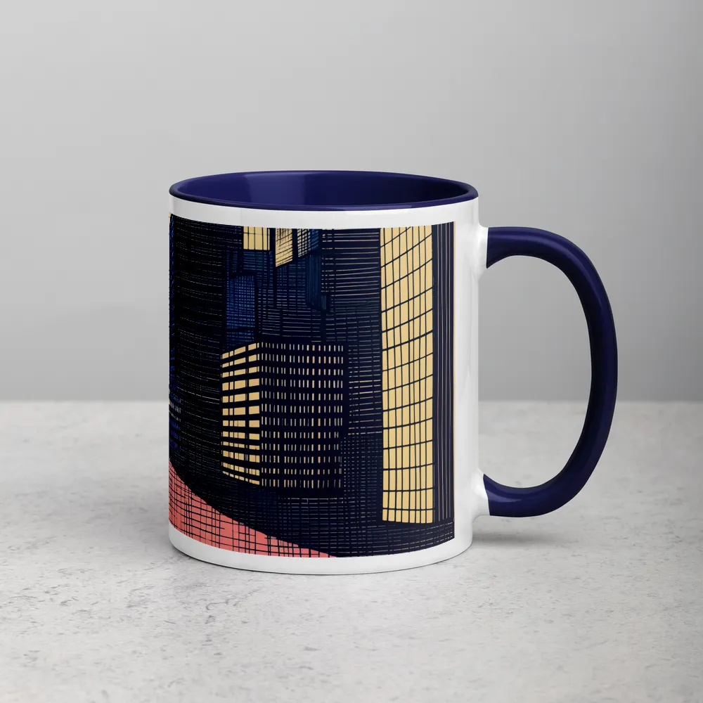 Urban Echoes: A Minimalist Cityscape