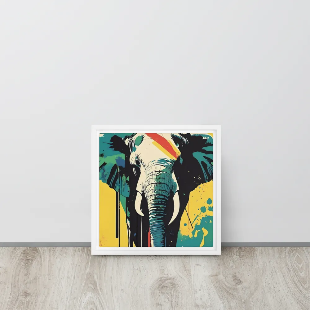 Elegance of the Wild: A Colorful Harmony