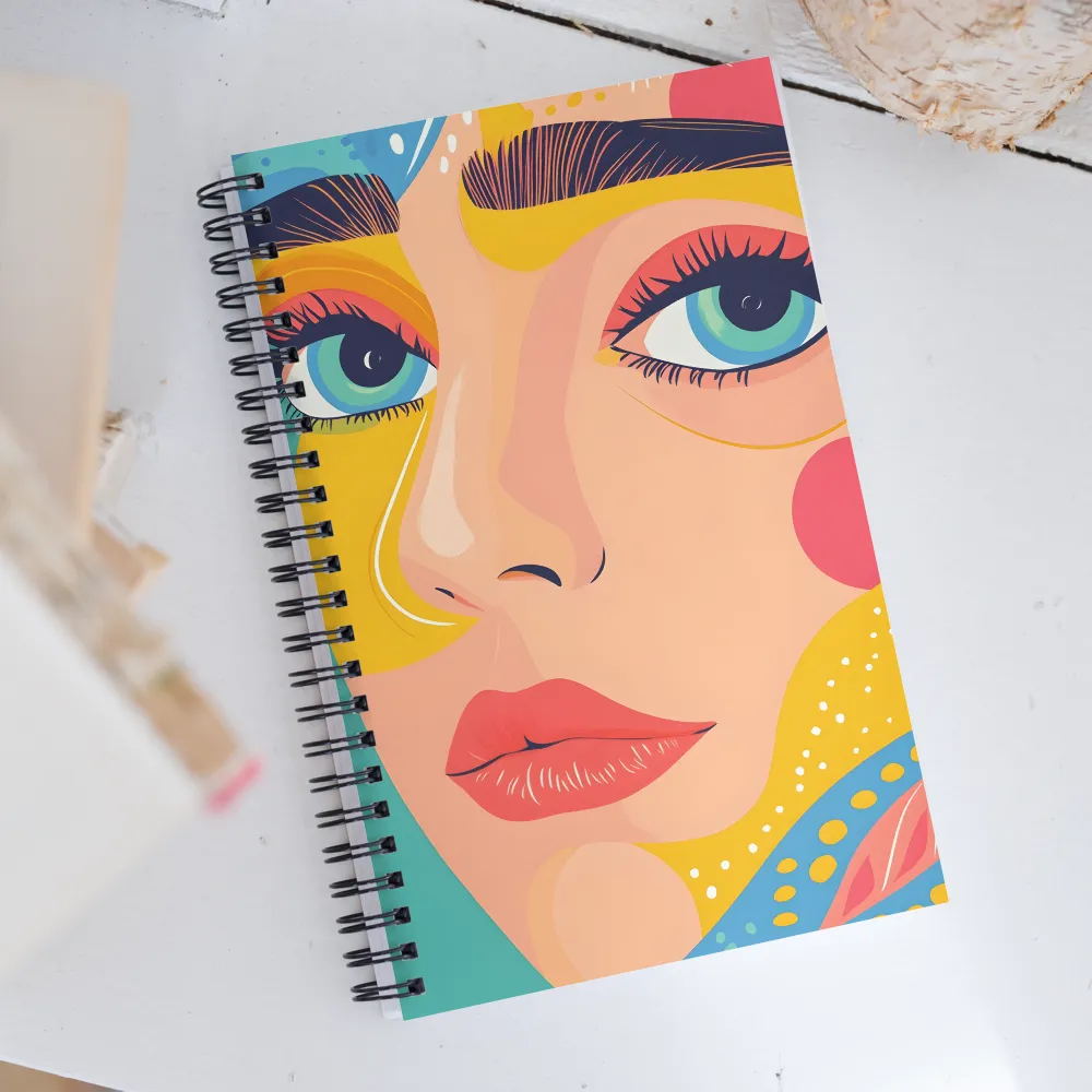 Radiant Reflections | Spiral Notebook