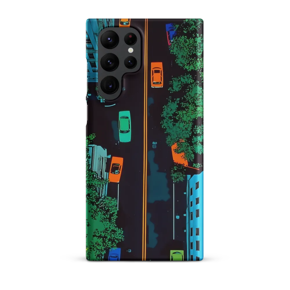 Urban Pulse: A Colorful Intersection