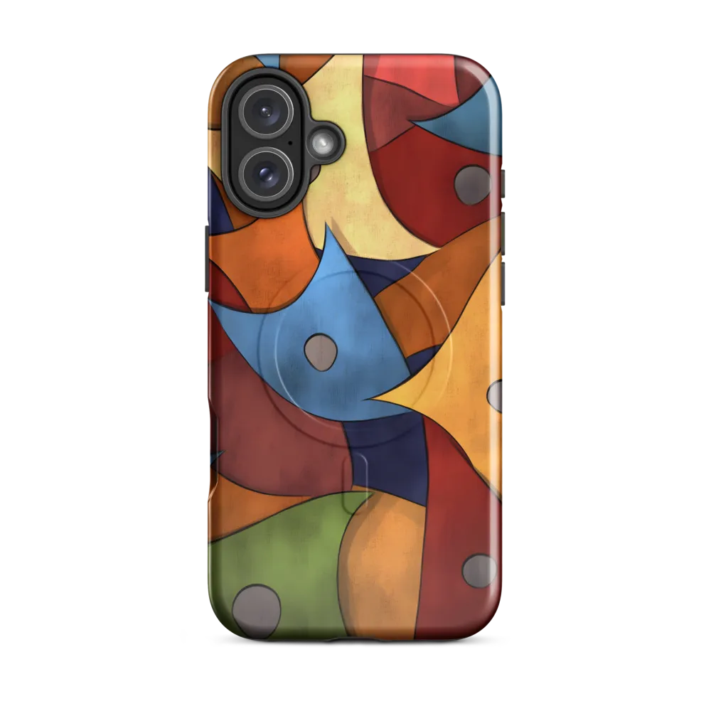 Vibrant Interplay of Shapes