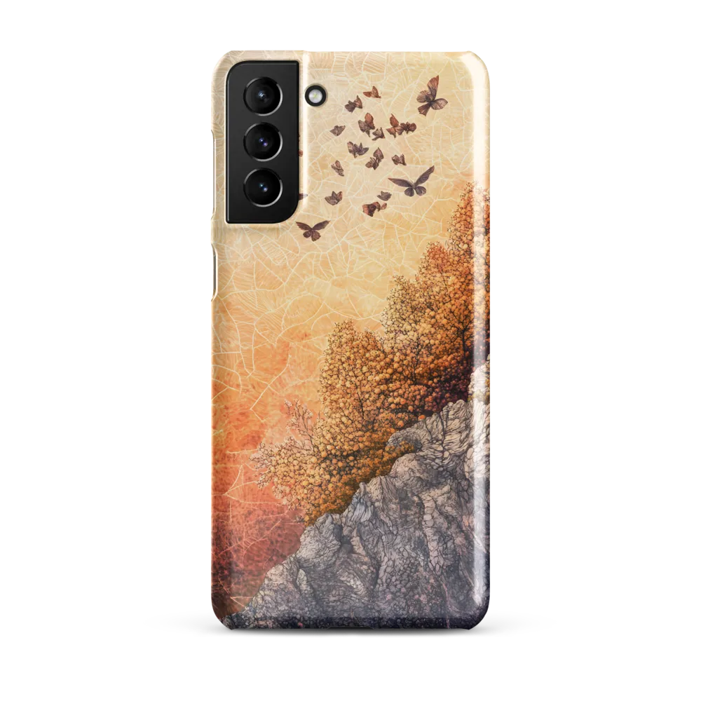 Fluttering Dreams of Serenity | Phone Case |  S21 Plus | Snap Case | Glossy