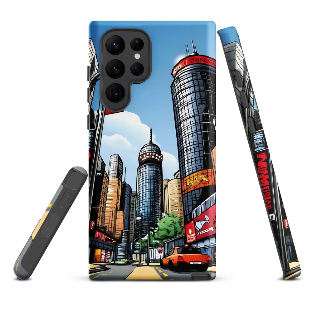 Urban Pulse: A Comic Cityscape