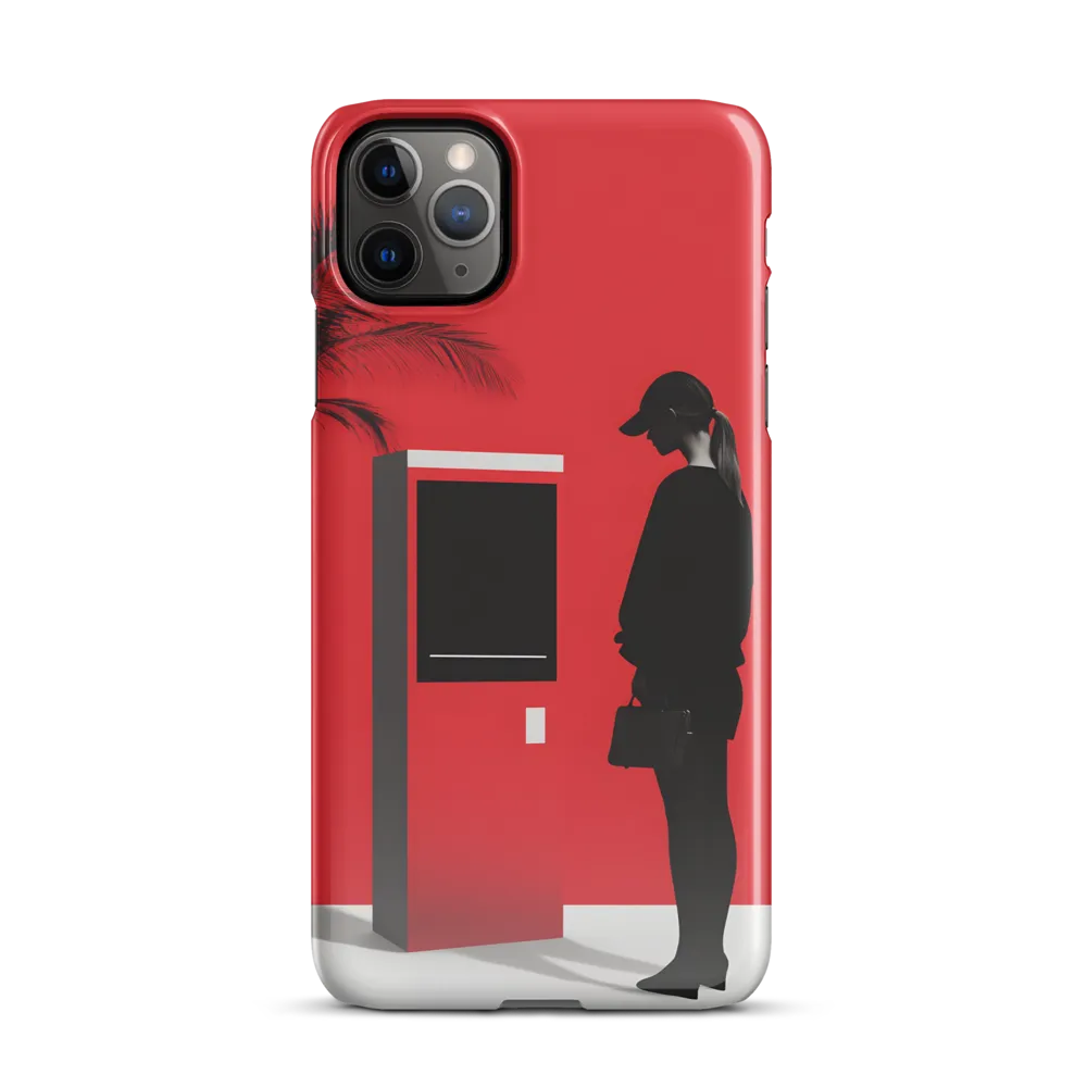 Contemplation in Red | Phone Case |  11 Pro Max | Snap Case | Glossy