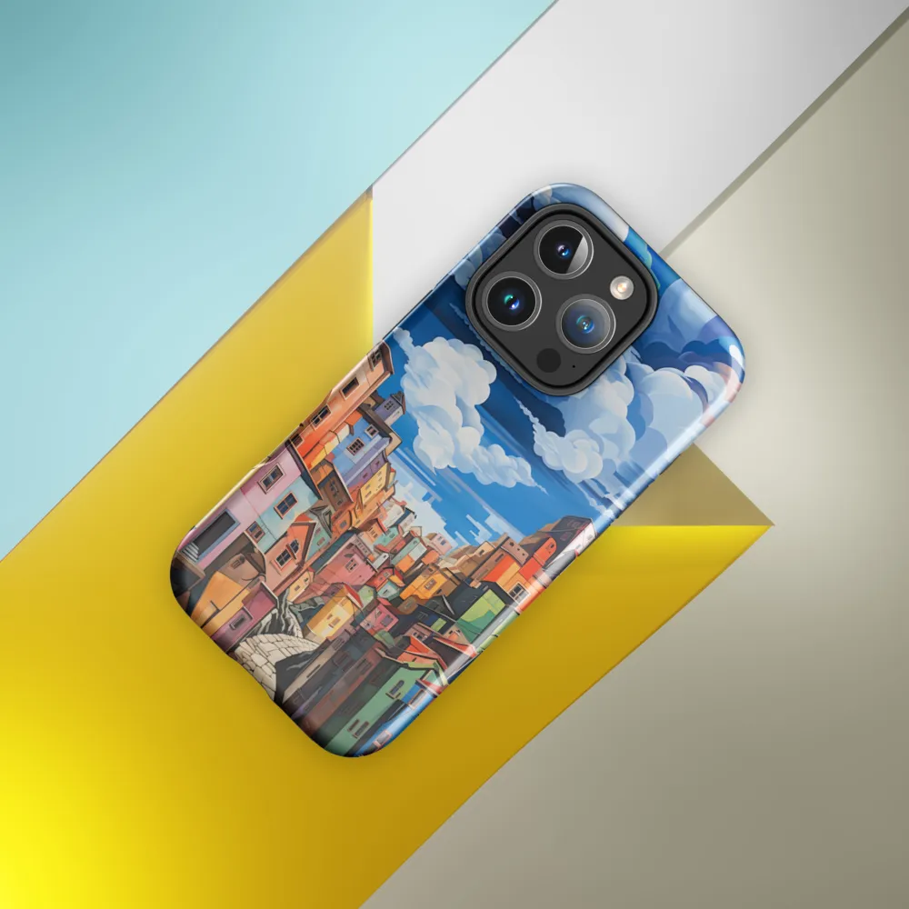 Whimsical Heights: A Vibrant Cityscape