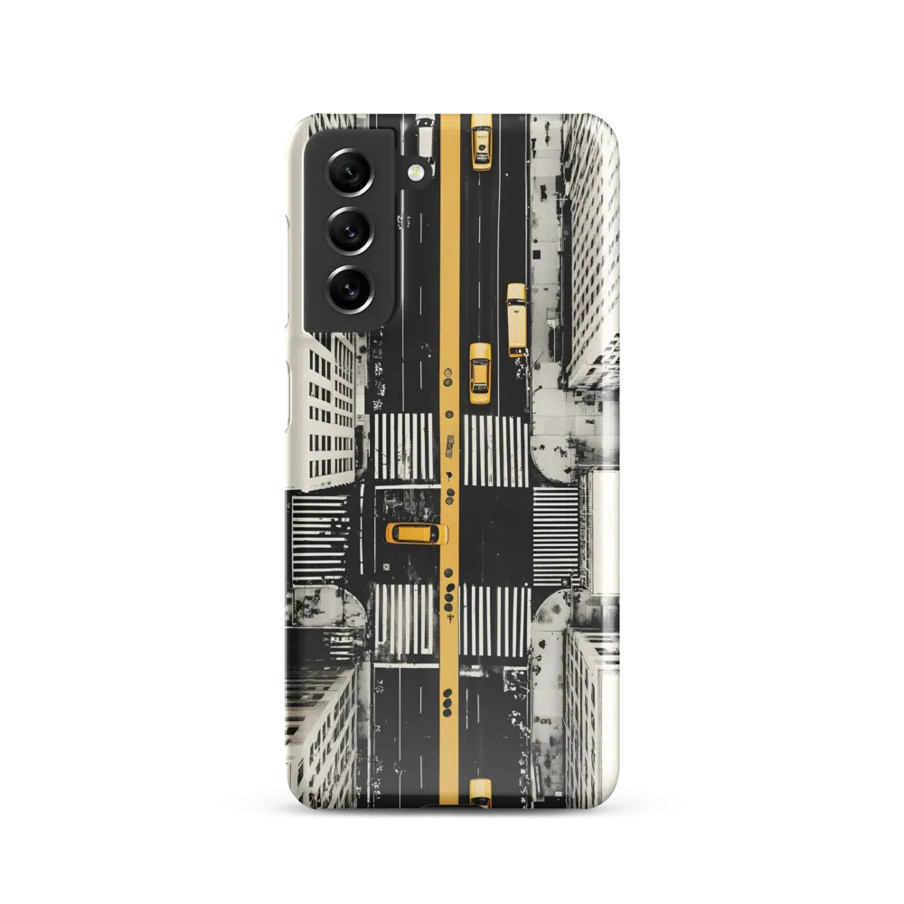 City Pulse: An Aerial Perspective | Phone Case |  S21 | Snap Case | Glossy