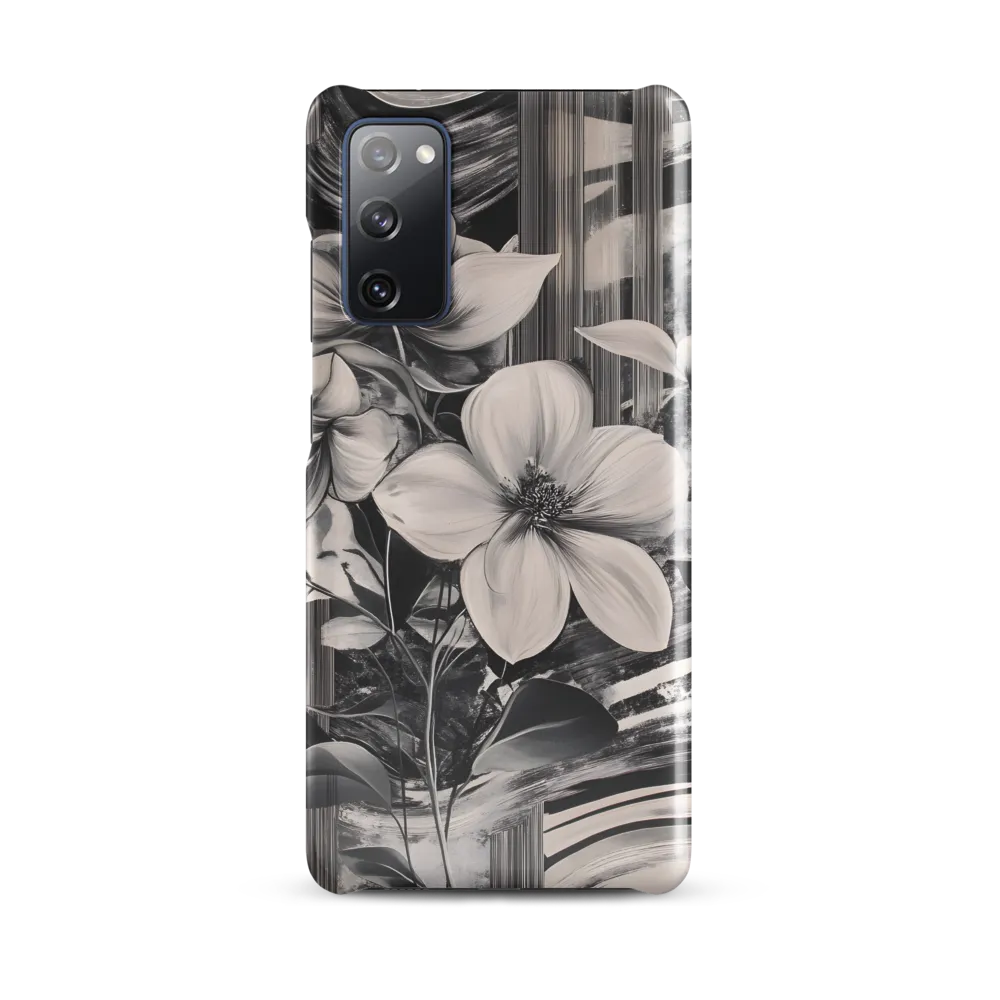 Ethereal Bloom: A Dance of Monochromes