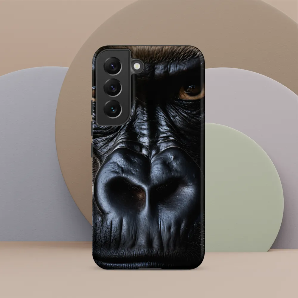 Gaze of the Wild: A Gorilla's Portrait
