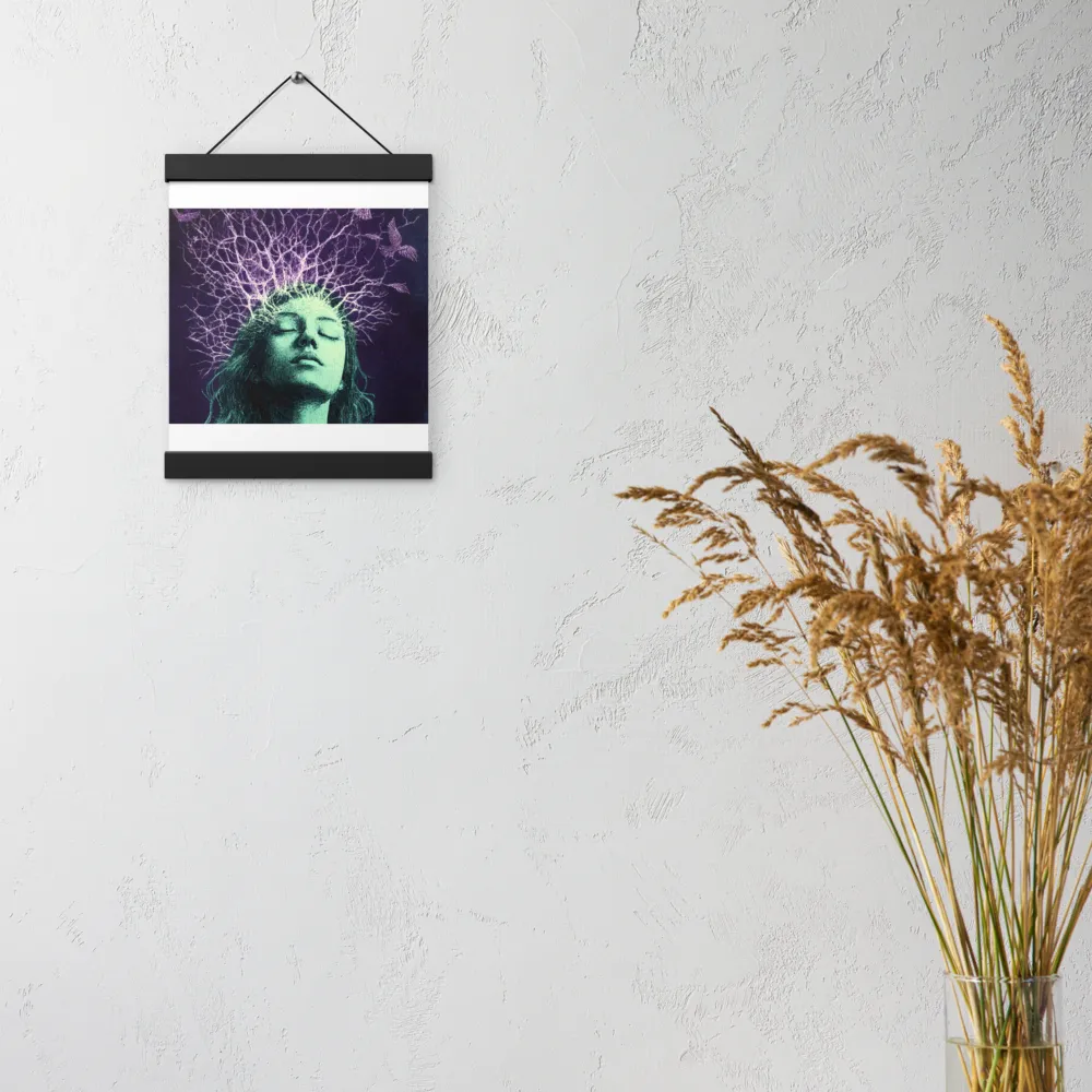 Whispers of Freedom | Poster With Black Wood Hanger | 8″×10″