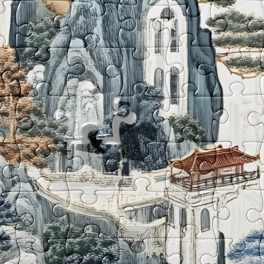 Harmony of Nature: A Timeless Landscape | Jigsaw Puzzle | 252/520 pieces