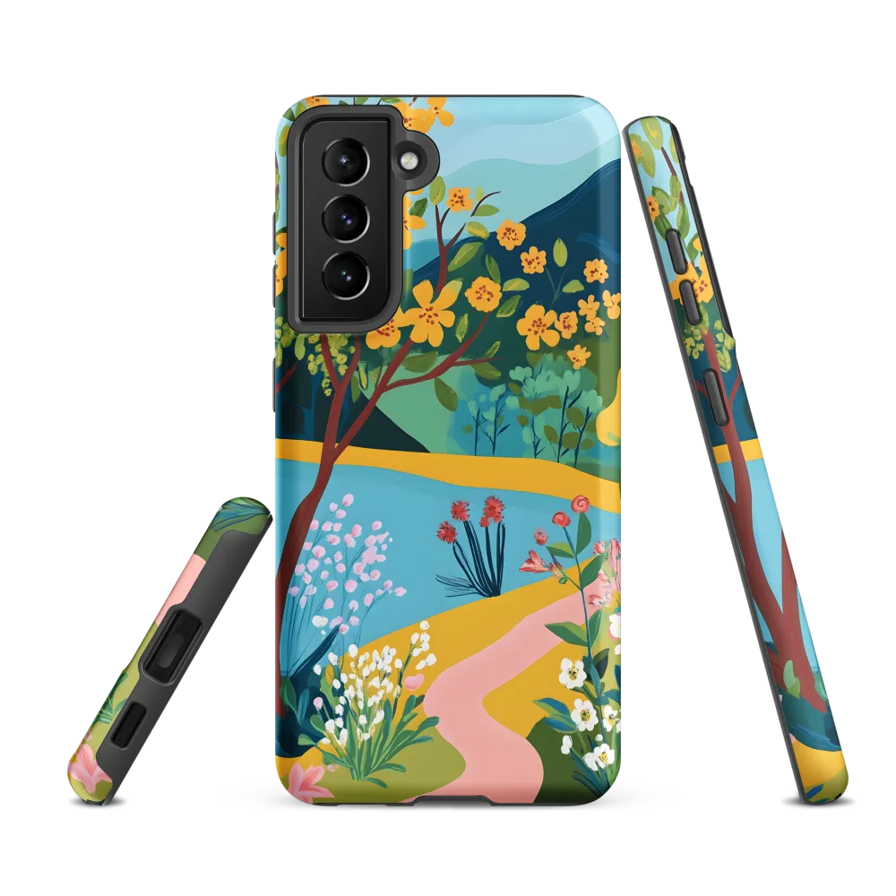 Blossoms by the Tranquil Waters