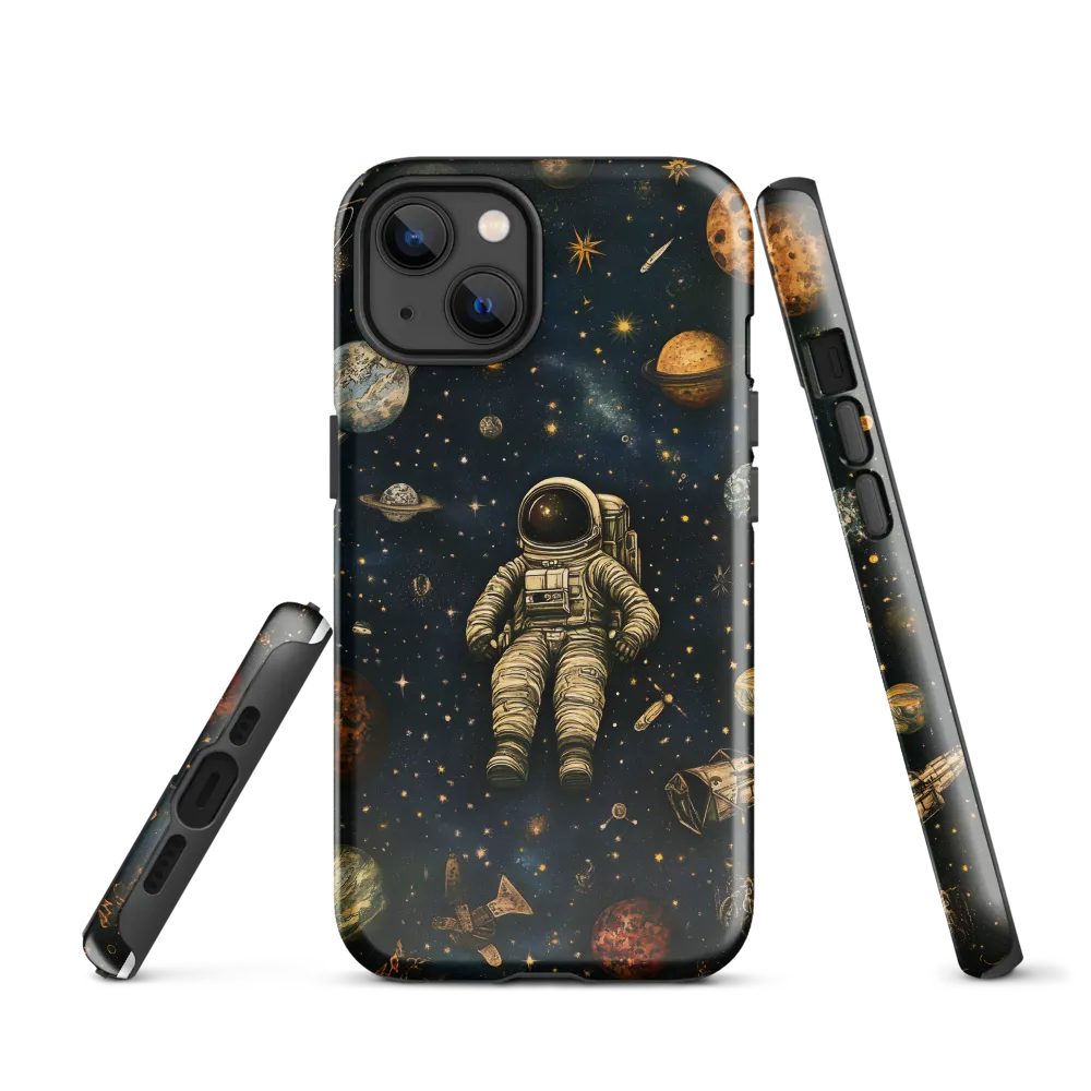 Cosmic Voyage: An Astronaut's Solitude