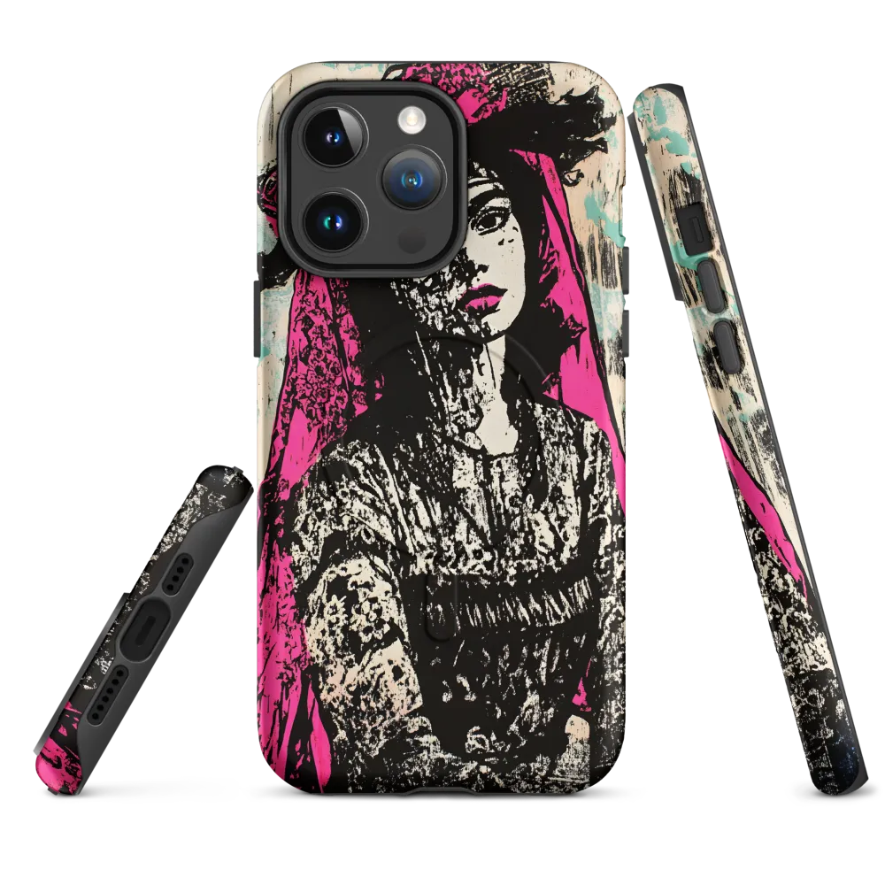 Veiled Beauty | Phone Case |  14 Pro Max | MagSafe® Tough Case | Matte