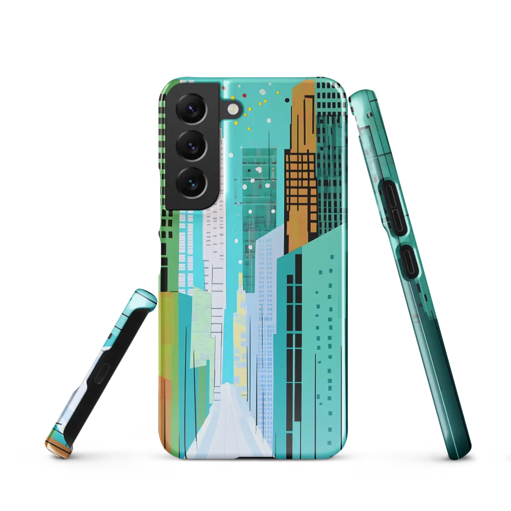 Urban Symphony in Turquoise