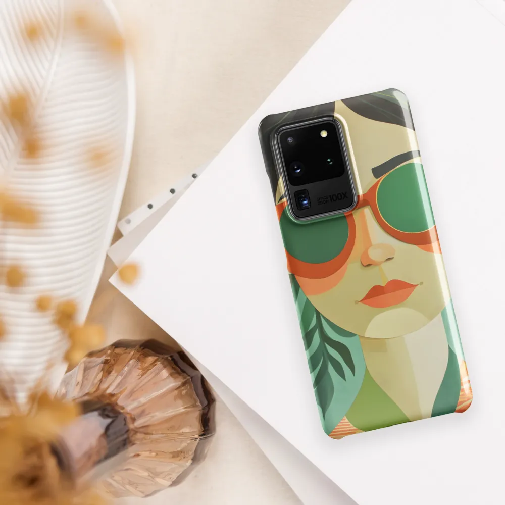 Bold Serenity: A Modern Portrait
