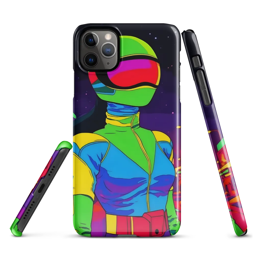 Neon Dreams: A Cyberpunk Odyssey | Phone Case |  11 Pro Max | Snap Case | Glossy