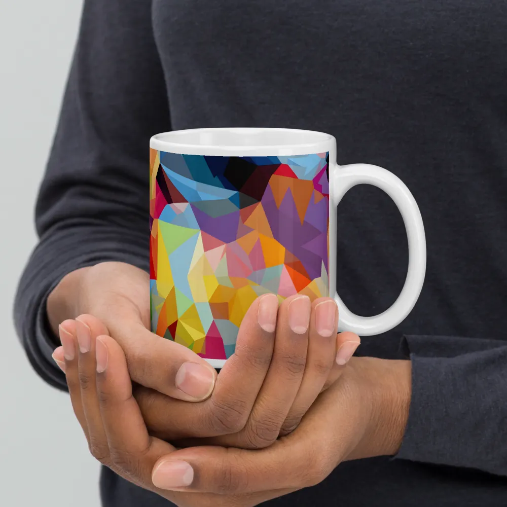 Playful Geometry: The Bear's Face | Mugs | Multiple Sizes & Colors