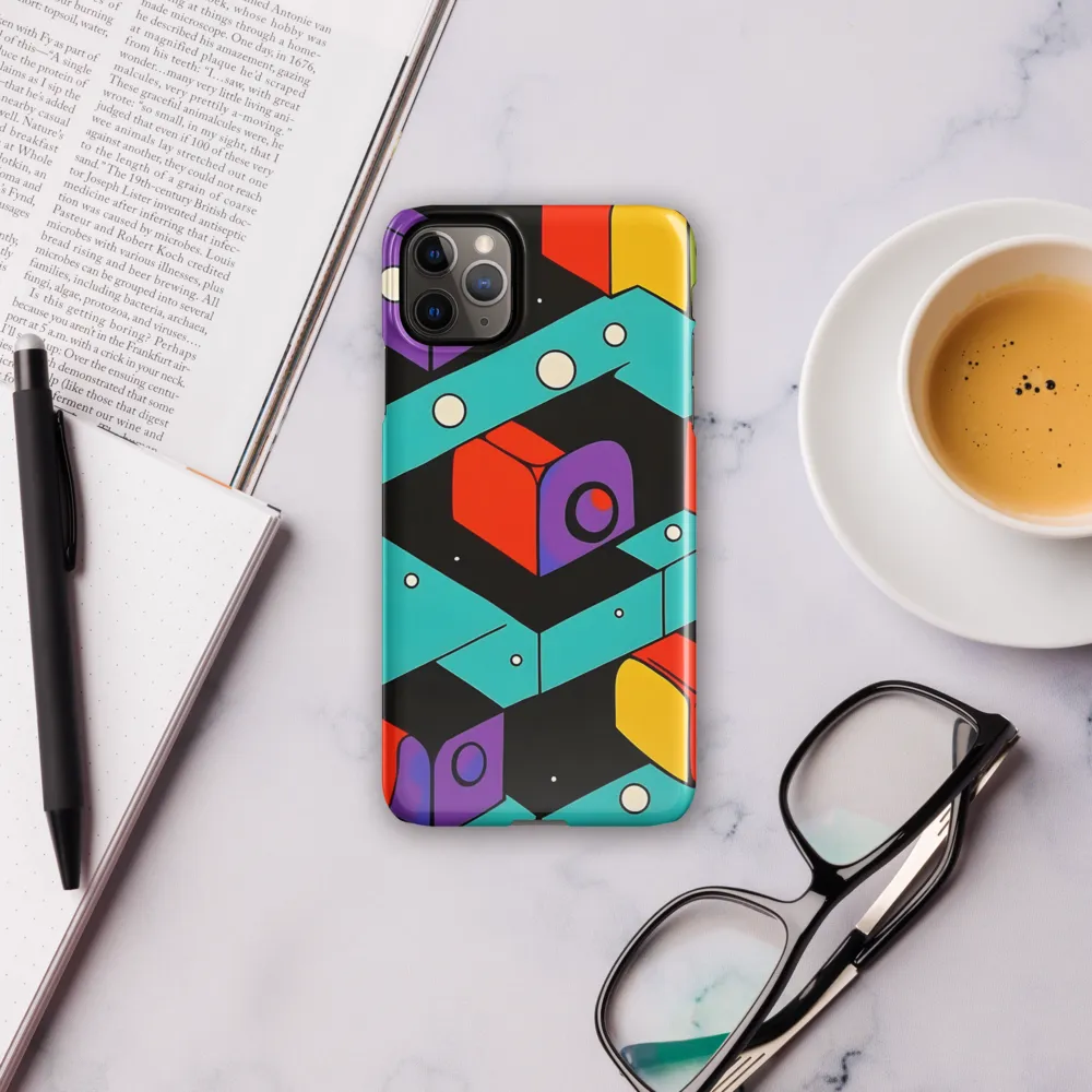 Vibrant Geometric Harmony | Phone Case |  11 Pro Max | Snap Case | Glossy