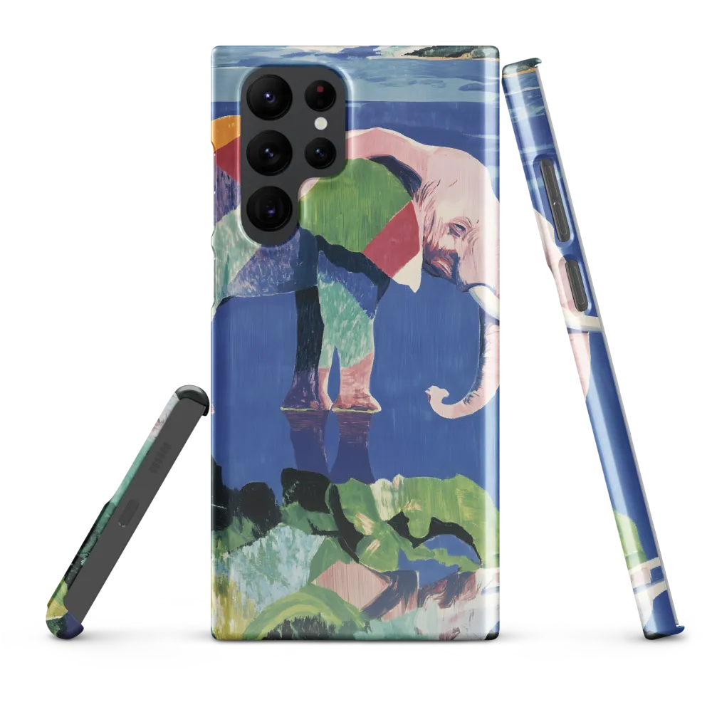 Serenity in Color: The Elephants of Reflection