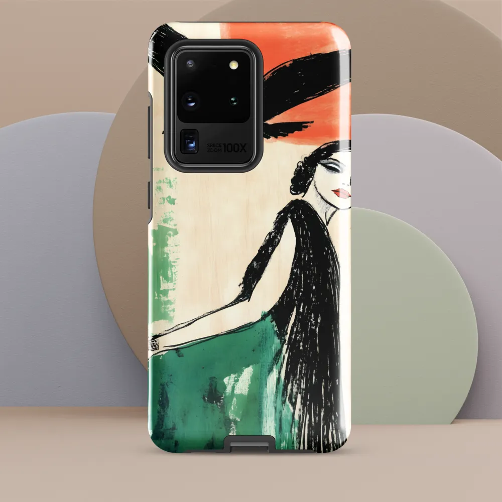 Elegance in Flight | Phone Case |  S20 Ultra | Tough Case | Glossy