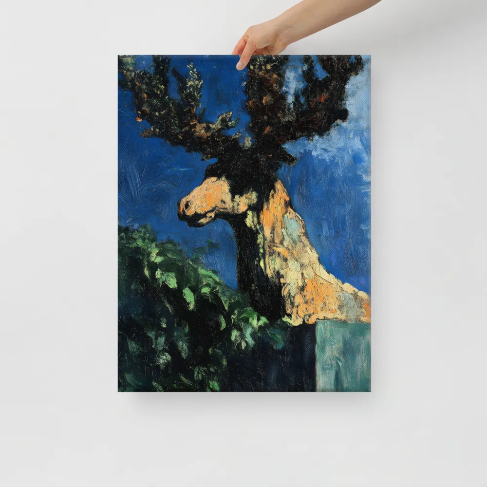 The Majestic Deer in Nature | Canvas | 18″×24″