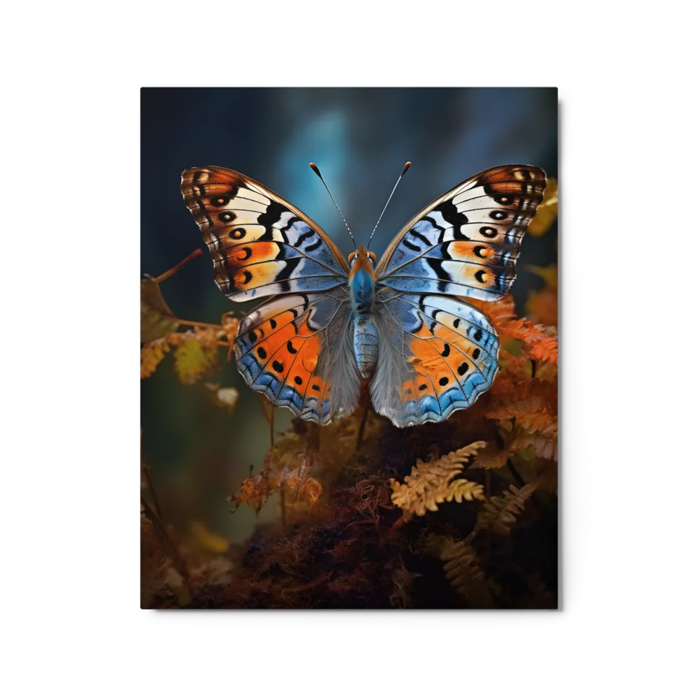 Harmony in Color: The Butterfly | Metal Print | 16″×20″