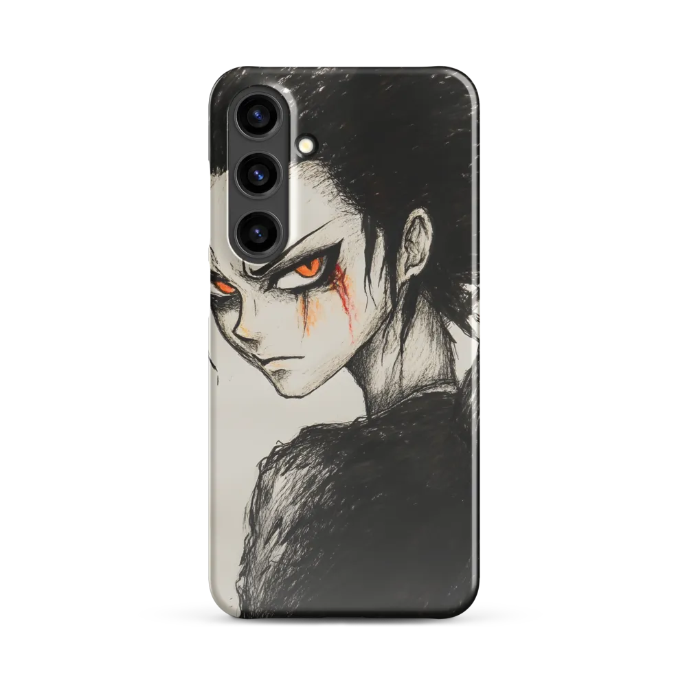 Fiery Defiance | Phone Case |  S24 Plus | Snap Case | Glossy