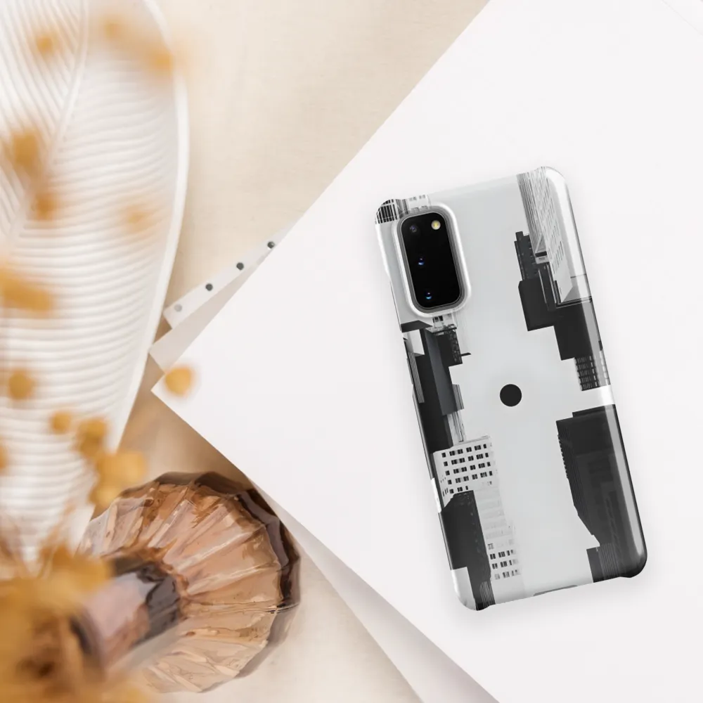 Urban Void: A Minimalist Exploration | Phone Case |  S20 | Snap Case | Glossy