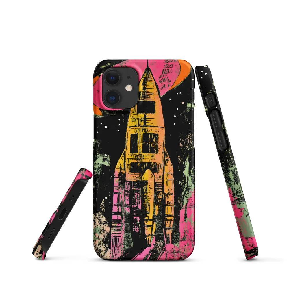 Cosmic Voyage: A Surreal Rocket Adventure
