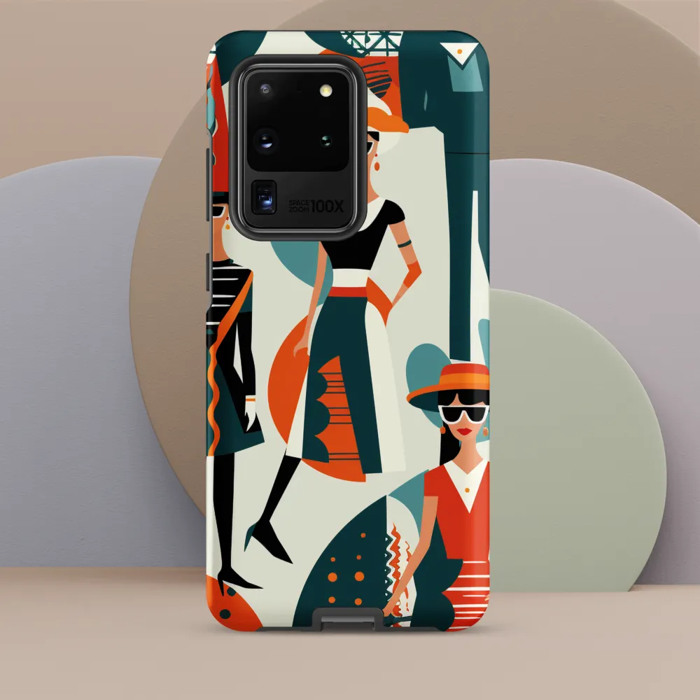 Chic Figures in Pop Art