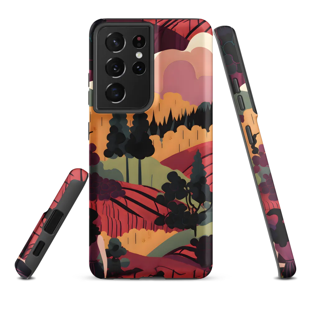 Harmony of Grapes and Life | Phone Case |  S21 Ultra | Tough Case | Matte