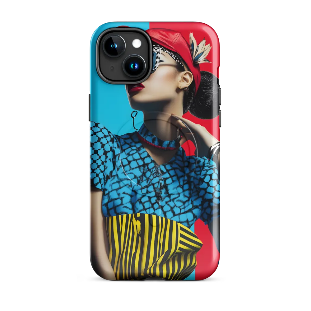 Confident Style: A Modern Fashion Statement | Phone Case |  15 Plus | MagSafe® Tough Case | Glossy