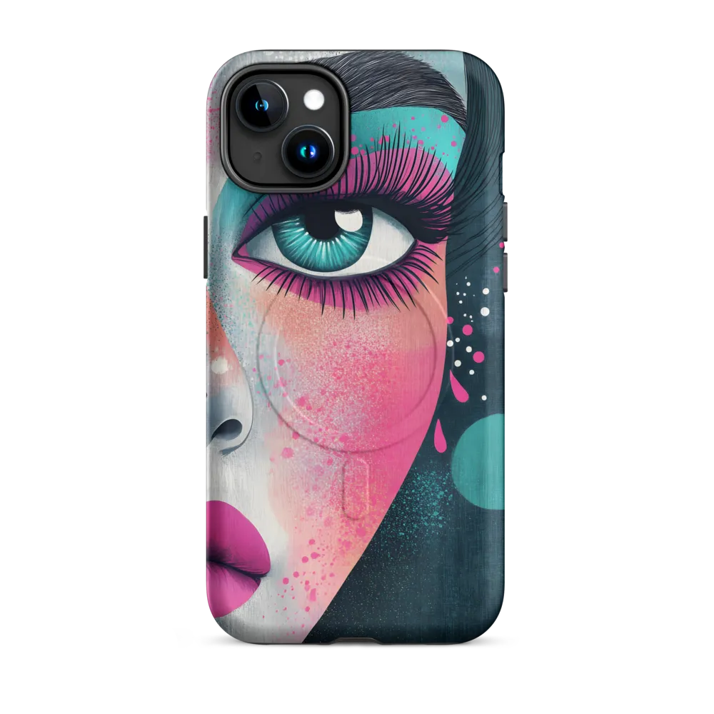 Vibrant Gaze | Phone Case |  15 Plus | MagSafe® Tough Case | Matte
