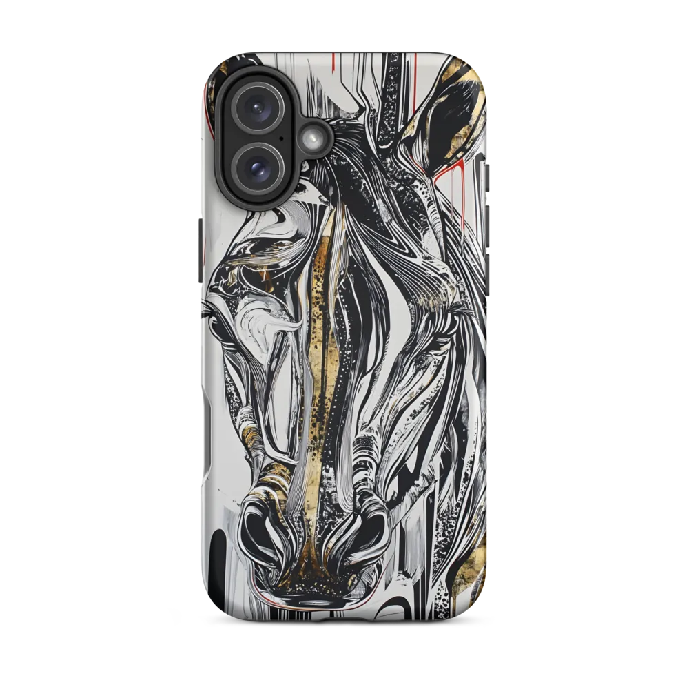 Ethereal Majesty: The Abstract Zebra