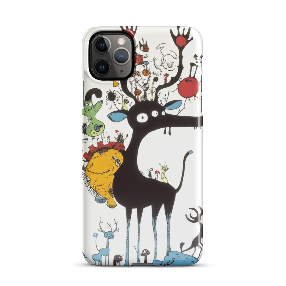 The Whimsical Menagerie | Phone Case |  11 Pro Max | Snap Case | Glossy