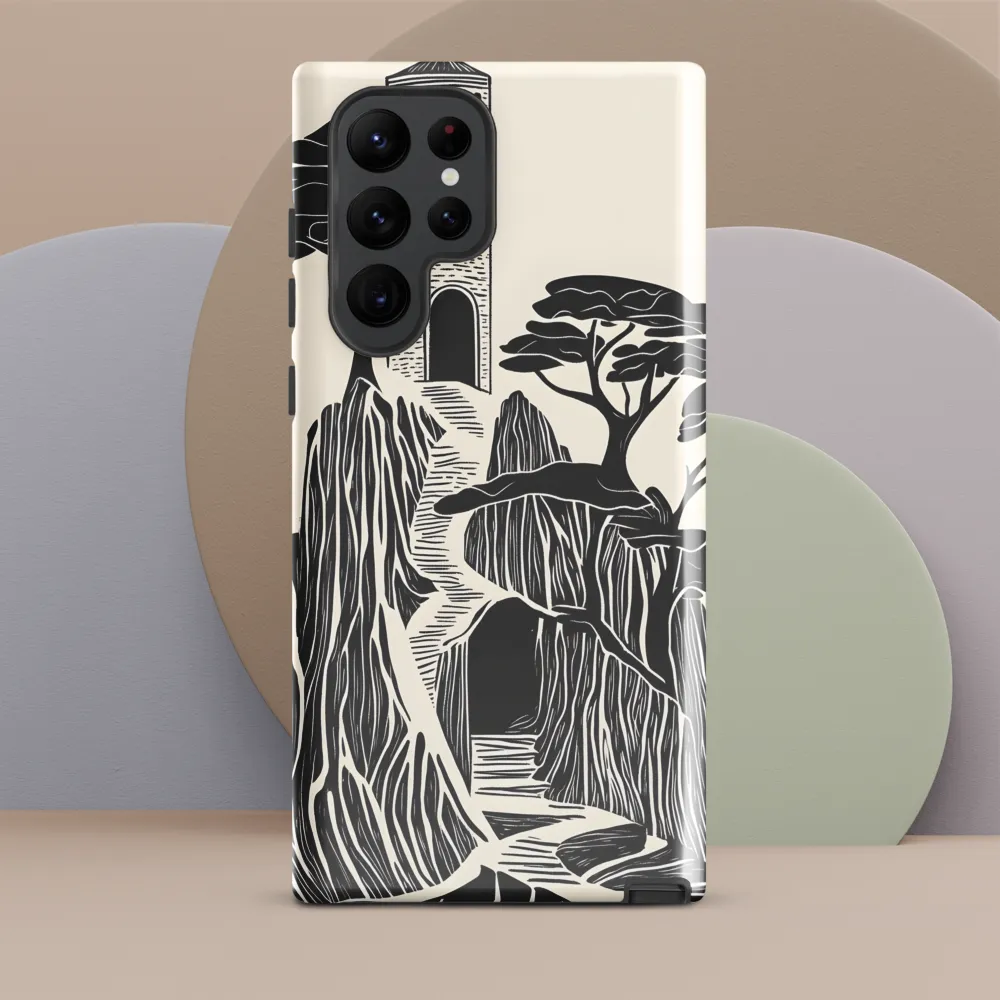 Echoes of a Mystical Tower | Phone Case |  S22 Ultra | Tough Case | Glossy