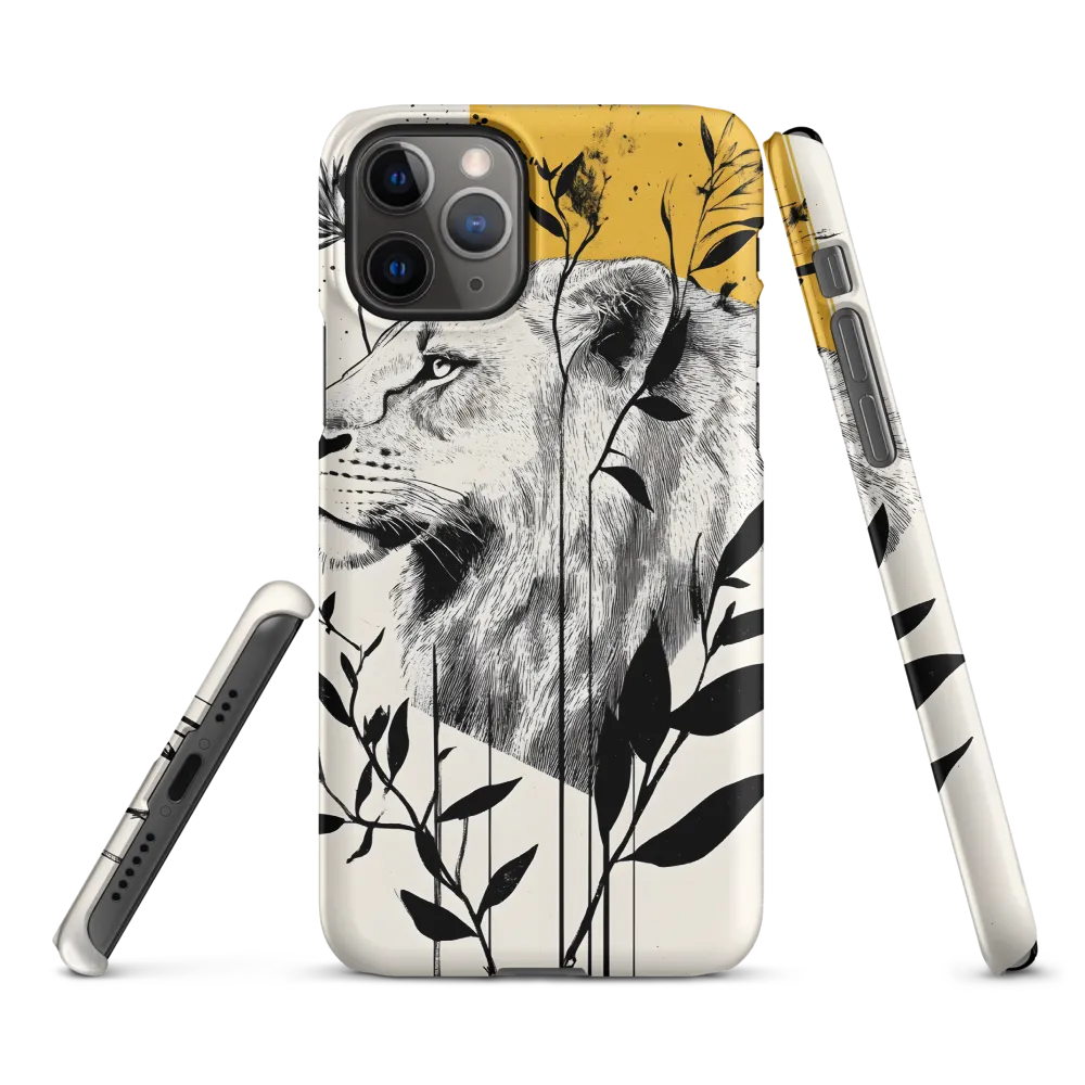 Regal Serenity: The Lion and Flora