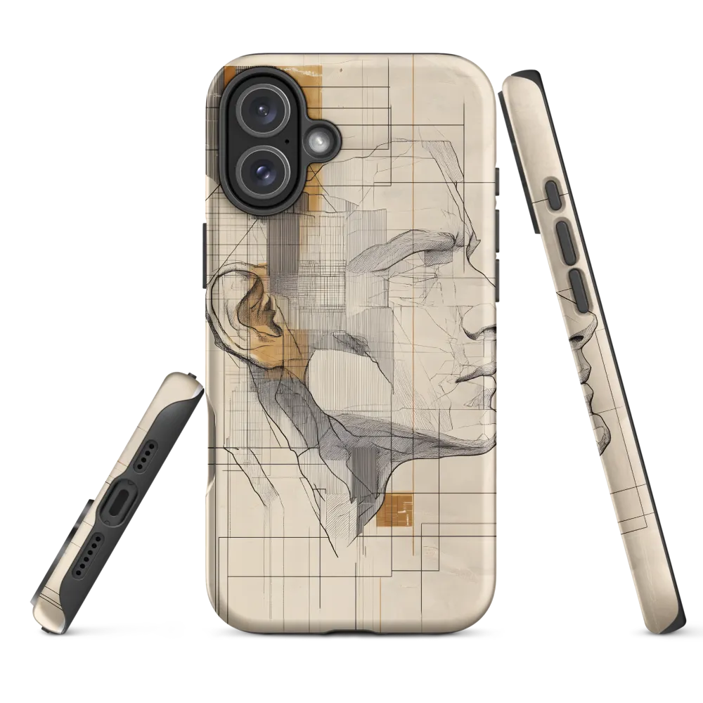 Geometric Reverie | Phone Case |  16 Plus | Tough Case | Matte
