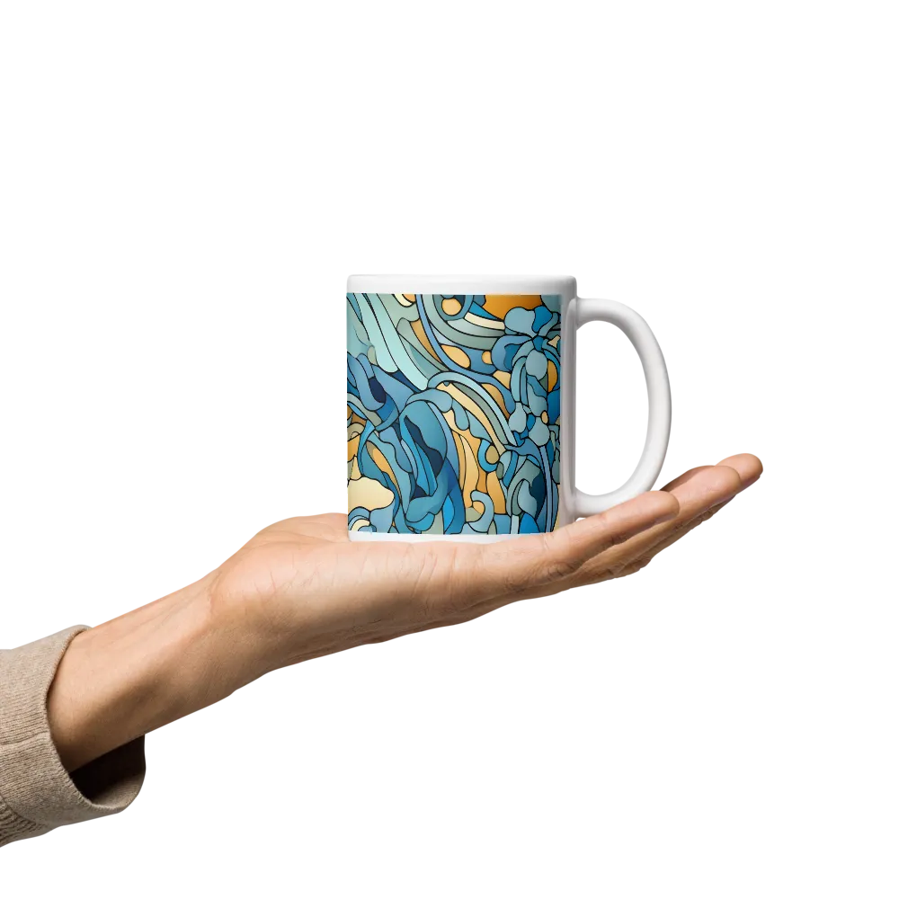 Dancing Waves of the Ocean | Mugs | Multiple Sizes & Colors