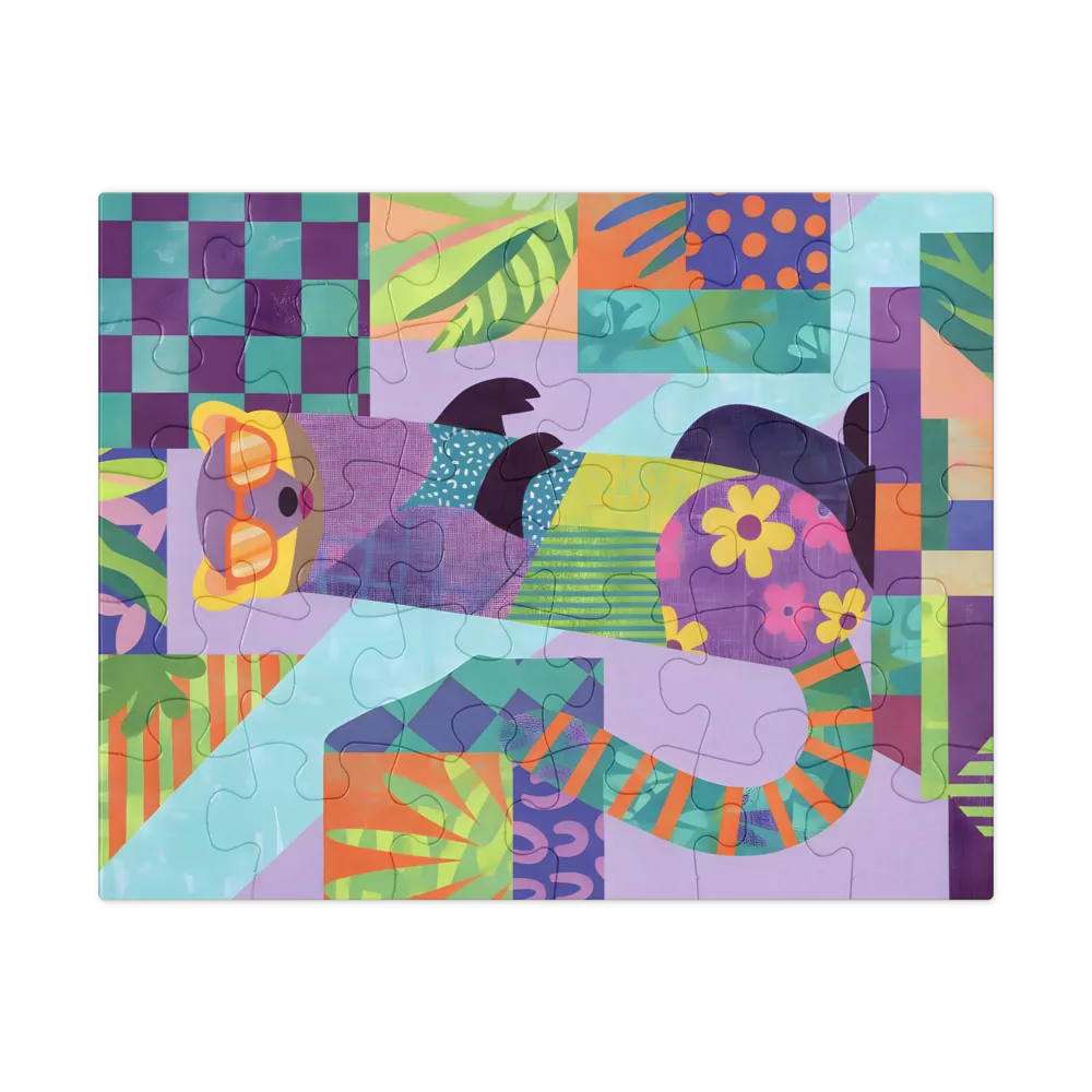 Patchwork Companion 
 Jigsaw Puzzle in Tin Box