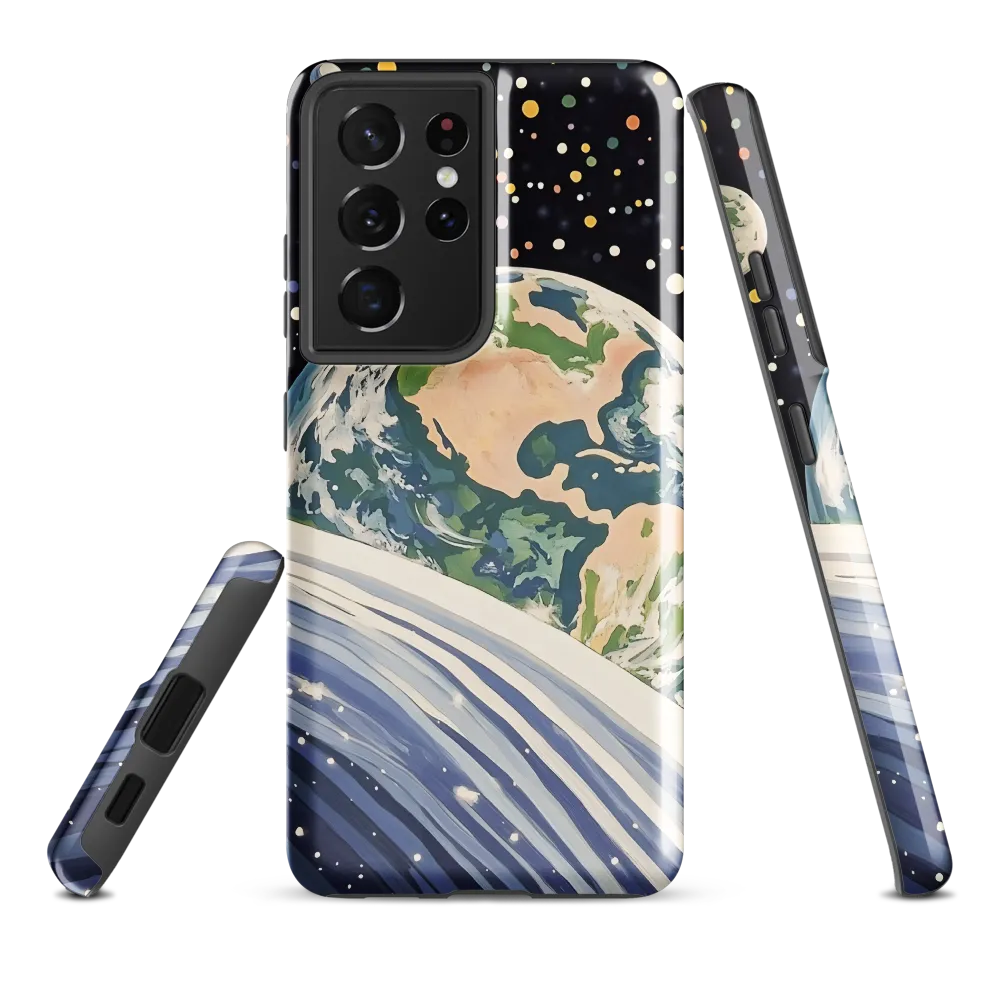 Celestial View: A Surreal Journey Through Space