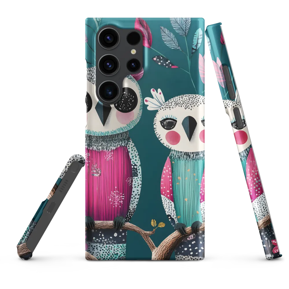 Whimsical Duo: A Celebration of Nature and Color