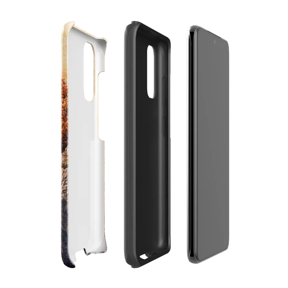 Fluttering Dreams of Serenity | Phone Case |  S20 | Tough Case | Glossy